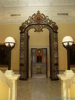 Entrance to the remodeled Renaissance collection
