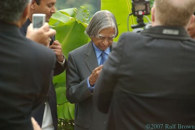 Former President of India Visits, 16-17 October 2007