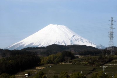 Mt Fuji(富士山)  and Ueno (上野) in Tokyo, Japan (3) 2010