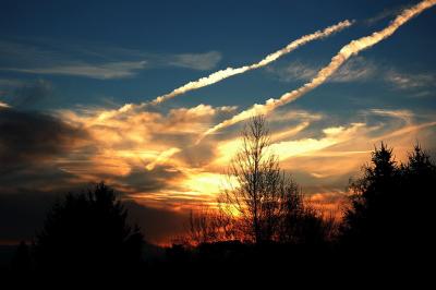 Sunrise, Bad Homburg, December 2005