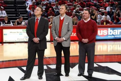 Coach Sanderford Jersey Retirement and Ladytoppers 2/6/2010