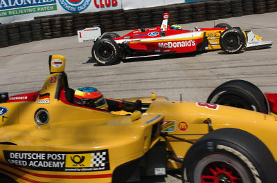 Sebastion Bourdais and Timo Glock