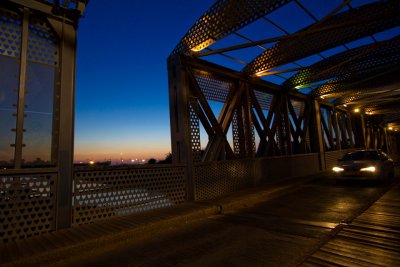 bridge on the river yarkon