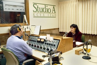 News Director Dean Norton in New Studio A