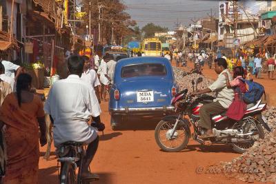 Typical Village Traffic