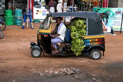 Overloaded Tuk-tuk