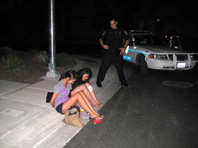 Pulled over for being too cute :P LMAO (fr Tiff)