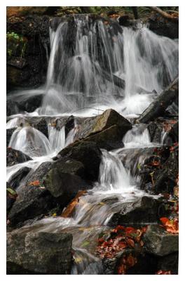 Autumm waterfall