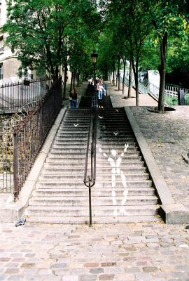 Stairs to Montmartre