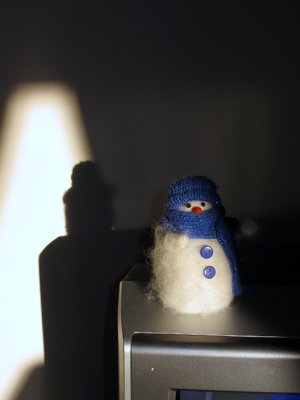 Little Snowman on TV #2