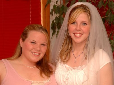 Bride and Matron of Honor