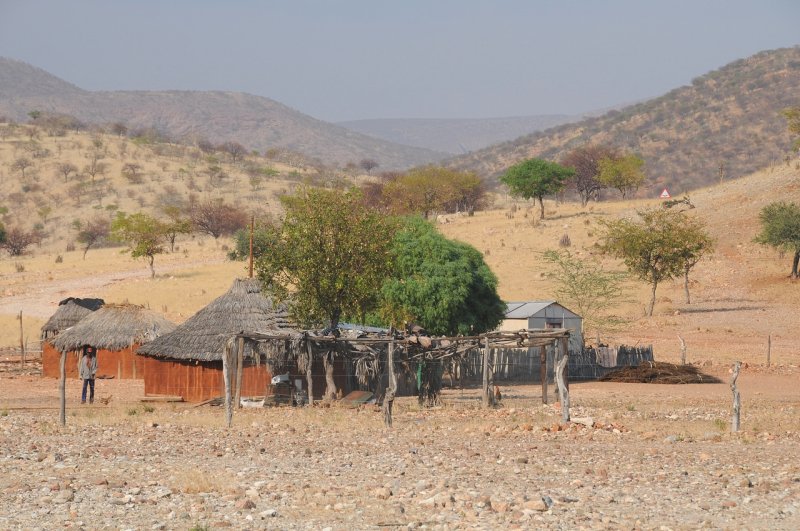 Rgion de Epupa, le long de la rivire Cunene