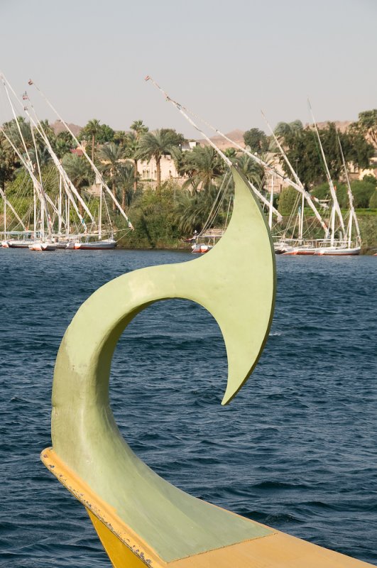 Felouques sur Le Nil