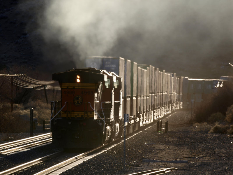 Pusher on Tehachapi Pass