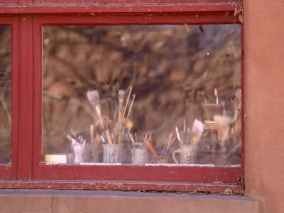 Window Study 2 - Focus on Brushes in Window