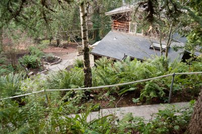 Path leading to lower main house