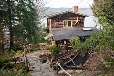 Main house and view