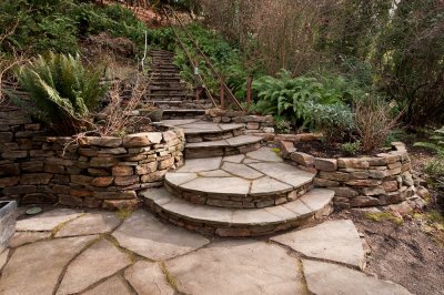 Detail of patio