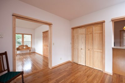 Entry and living room left