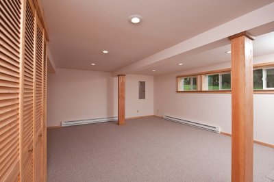 Basement playroom