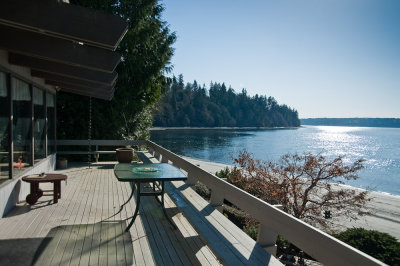 Colvos pass from the deck