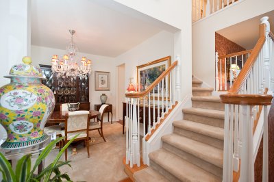 Dining room and stairs