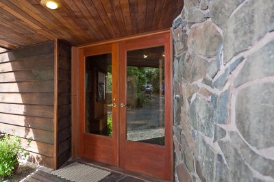 Entry to main house