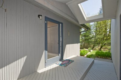 Entry to the house