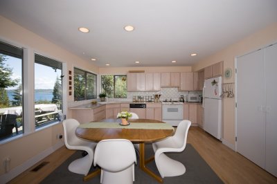 Kitchen and dining area
