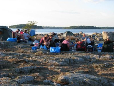 Middag på Utö