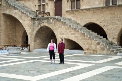 Tourists Touring
