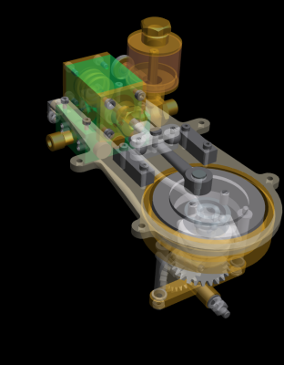 Steam Engine: Horizontal Marine Engine