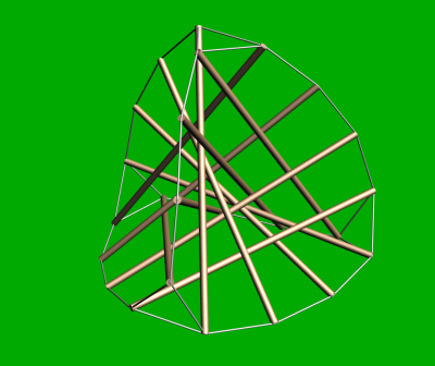 Tensegrity: 3v Tetra