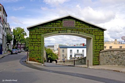 mosaiculture rue des remparts qubec.