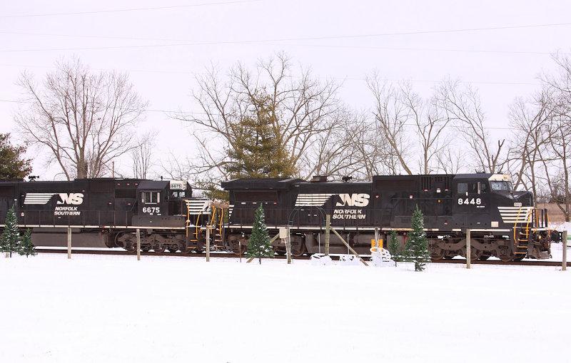 NS 23G passes the James Farm