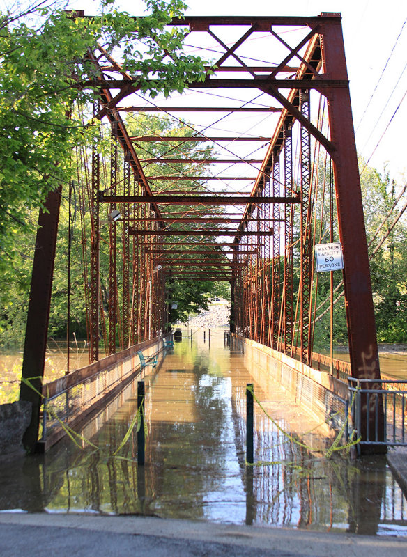 The old Benson creek bridge 05/03/10