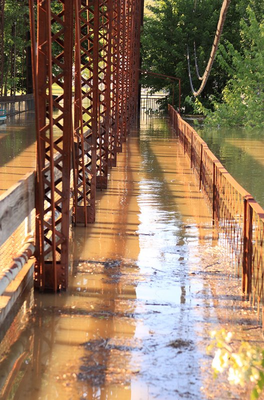 The old Benson creek bridge 05/03/10