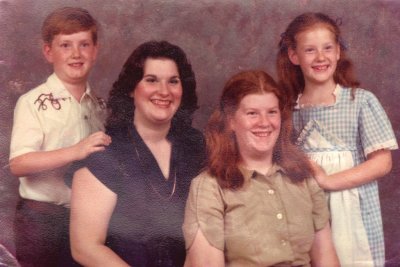 Chip, Dawn, Carmon and Tracy Moore  1981