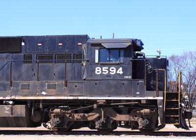 NS 8594  in storage at Debutts
