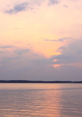 Sunset over Kentucky Lake