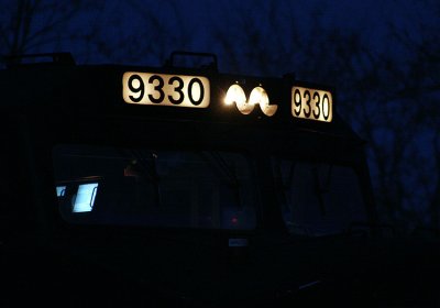 NS 9330 at twilight