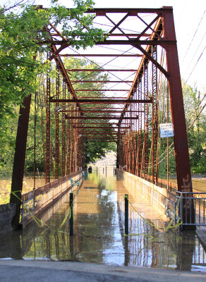 The old Benson creek bridge 05/03/10