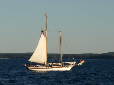 Hauling In The Sails