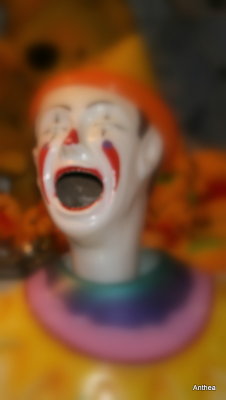 Who says clowns arn't a little bit frightening.