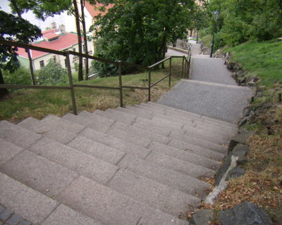 Stairs to High Castle