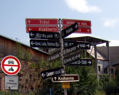 Crossroad signs