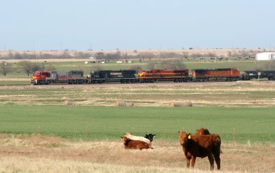 Westbound near Gansel
