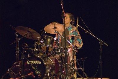 Chico Cesar's drummer
