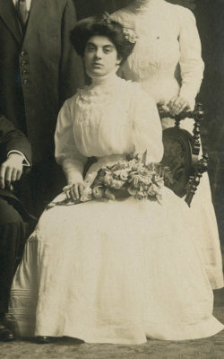 1910 Bert Roth - Ann Boies wedding picture.