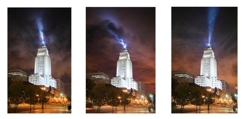 The City, Looking For a Hero, Sends Out A Light In The Night  * Traveller